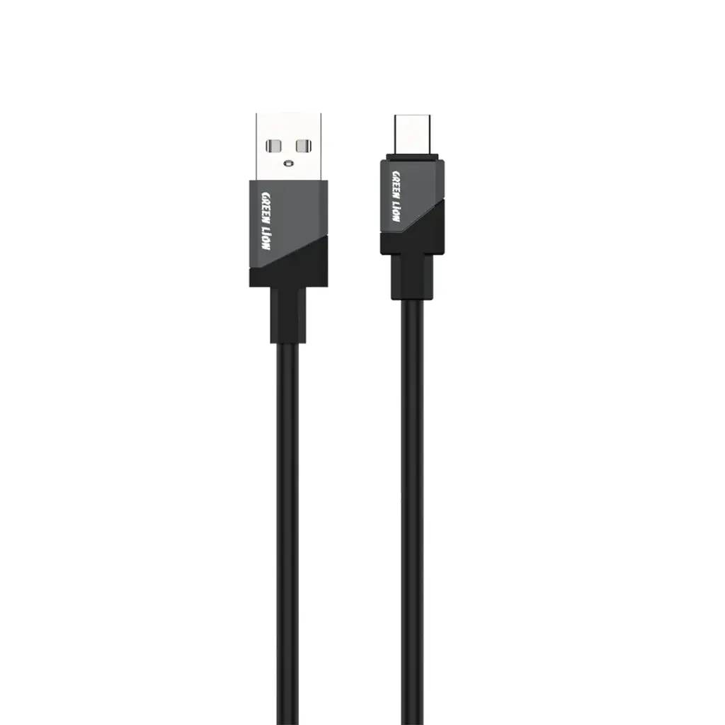 Green Lion USB-A to USB-C Silicone Cable