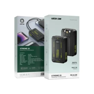 Green Lion Xtreme 20 Power Bank 20000mAh PD 22.5W