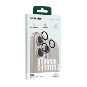 Green Lion Trio Camera Lens for iPhone 16 / 16 Plus