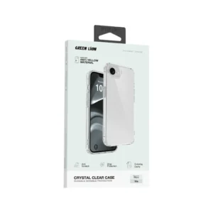 Green Lion Crystal Clear Case for iPhone 16e