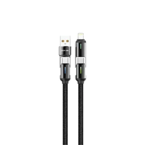 Green Lion 4 in 1 LED Braided Cable 60W