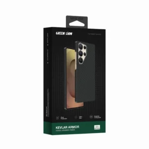 Green Lion MagSafe Kevlar Armor Case For Galaxy S25 Ultra