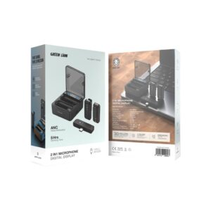 Green Lion 2 in 1 Microphone with Digital Display