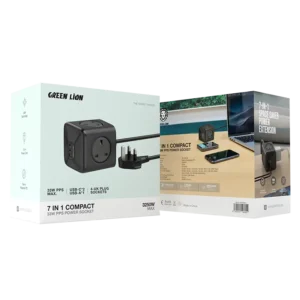 Green Lion 7 In 1 Compact 33W PPS Power Socket