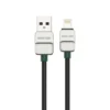 Green Lion USB-A to Lightning Electroplated Braided Cable