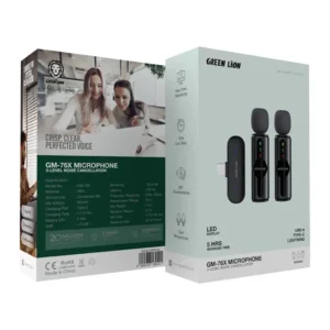 Green Lion Microphone 3-Level Noise Cancellation