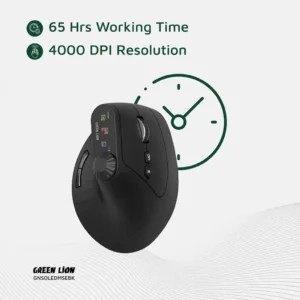 Green Lion Smart OLED Vertical Mouse