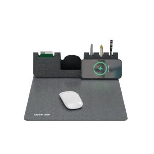 Green Lion Mouse Pad Wireless Charger