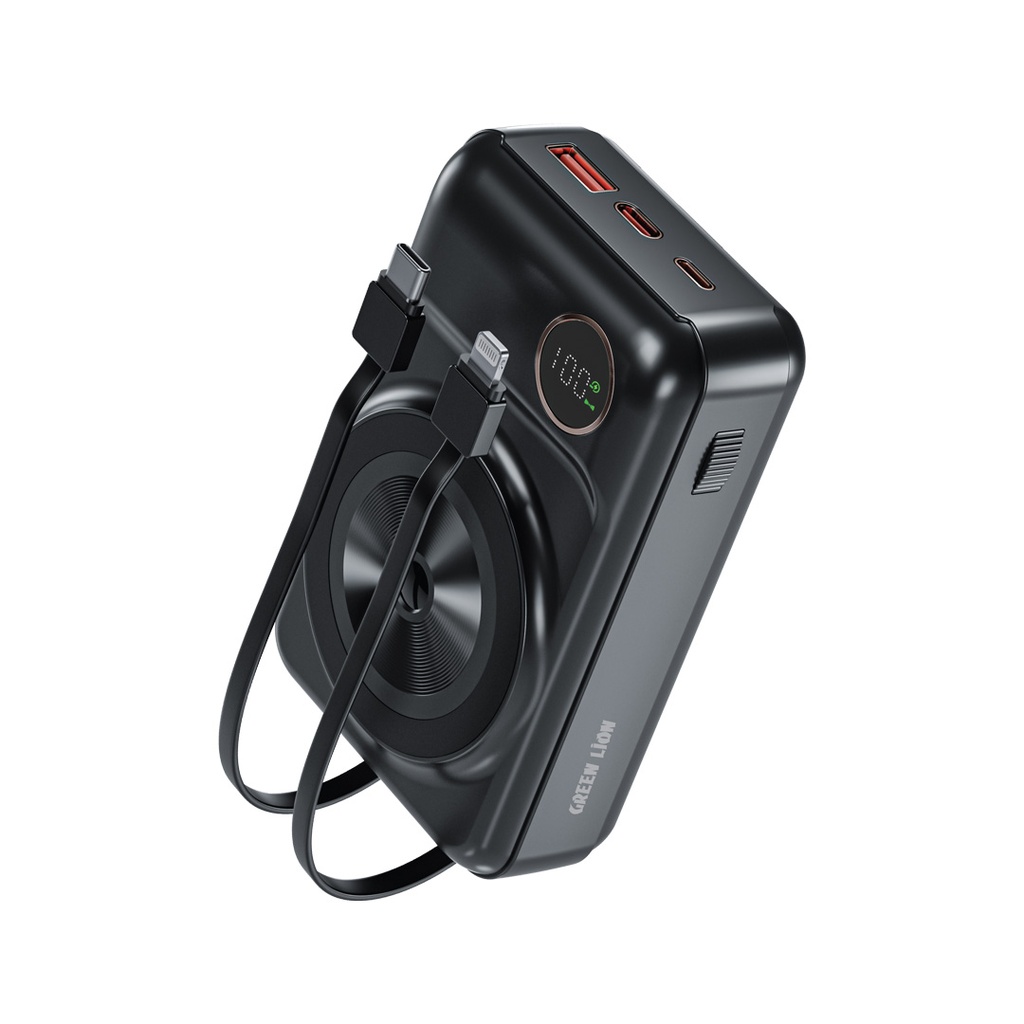 Green Lion MagSafe Integrated Power Bank 20000mAh PD 20W